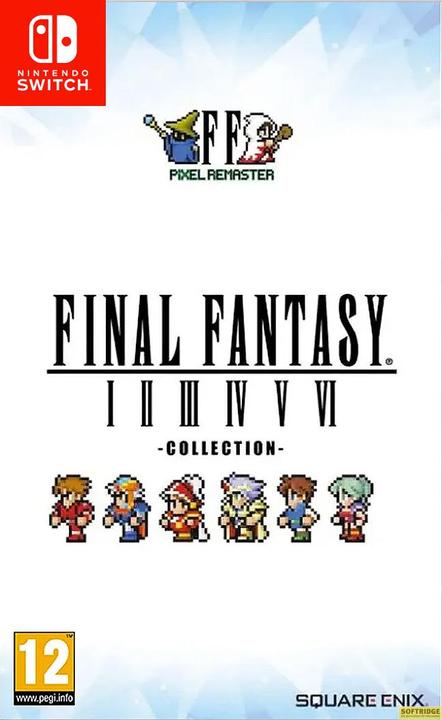 Actual product image Square Enix Final Fantasy 1 - 6 Pixel Remaster Collection -Asia- (Switch, Switch Lite, Switch OLED, EN)