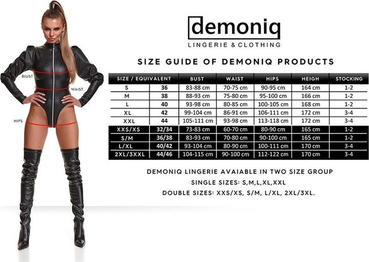 Produktbild Demoniq Kunstleder Damen-Shorts "BRAgostina001" (XXL)
