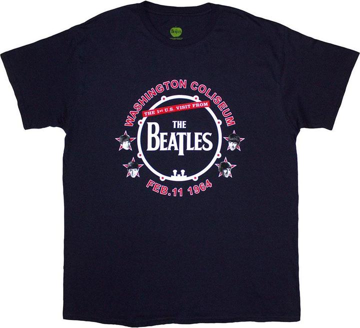 The Beatles Washington '64 Drum TShirt