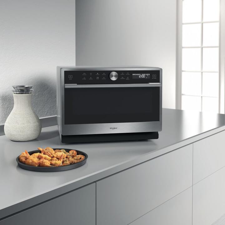 Image du produit Whirlpool MWSC 9133 SX Surface plane Combi-micro-ondes 33 L 1000 W Noir, Acier inoxydable (33 l)