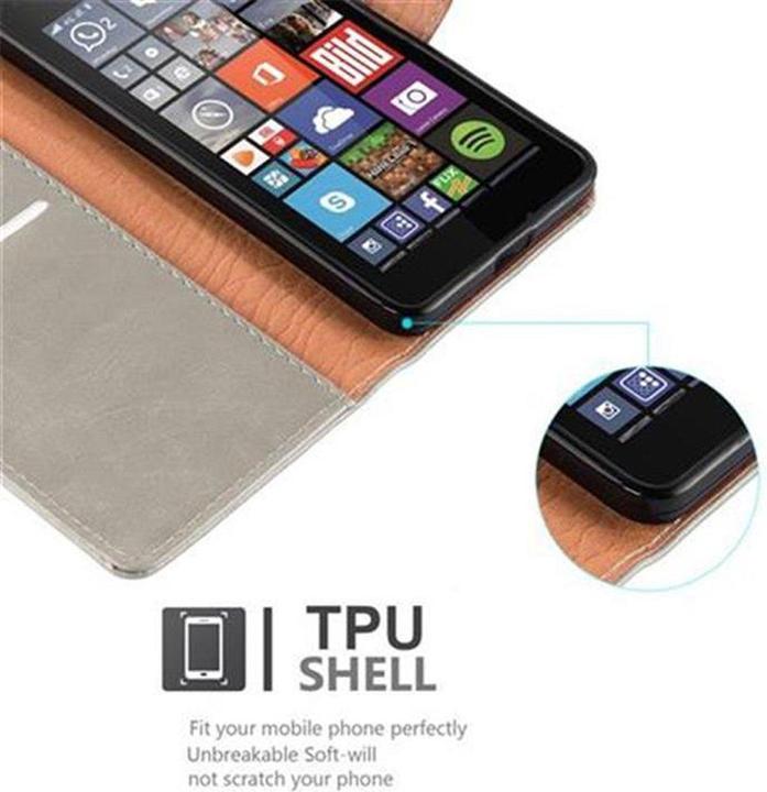 Productafbeelding Cadorabo Boek Luxe Omslag (Microsoft Lumia 640)