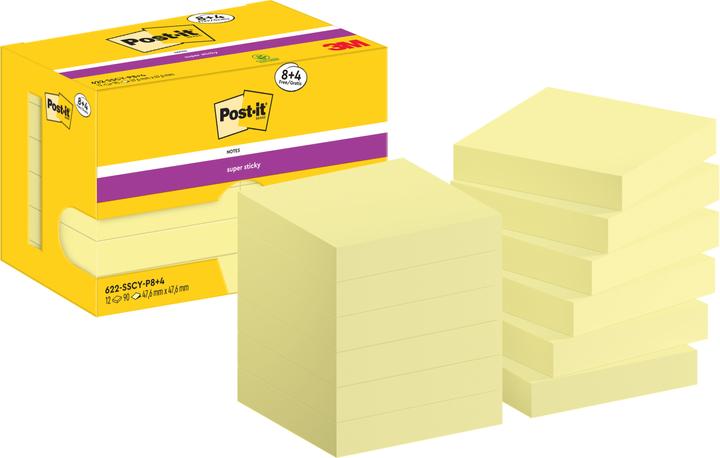 Post-it Super Sticky (5 x 5 cm)