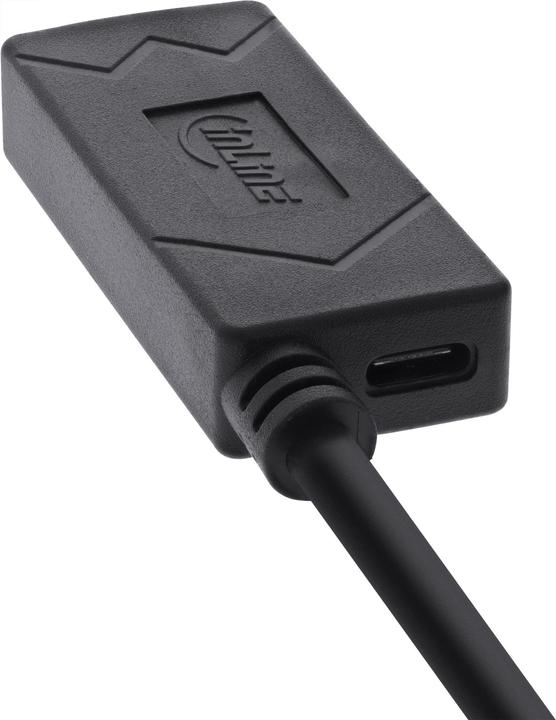 Actual product image InLine USB 2.0 active extension, USB-A plug/socket, 20m (20 m, USB 2.0)