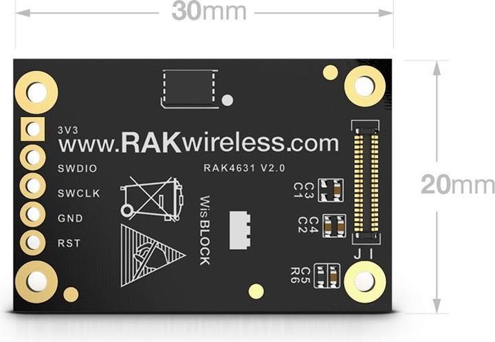 Immagine prodotto RAK Wireless WisBlock Core RAK4631 con LoRa/BLE 5.0
