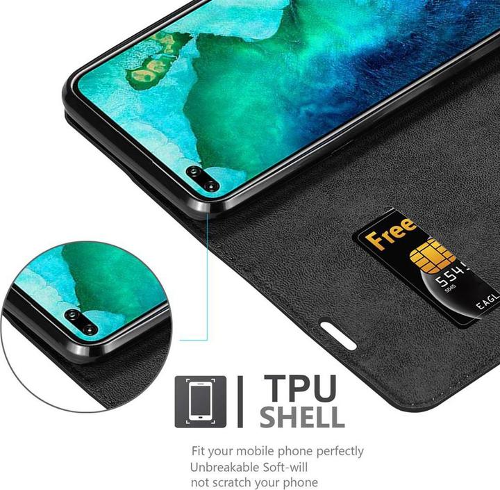Productafbeelding Cadorabo Boek Onzichtbare Magneethoes (Honor View 30 Pro)