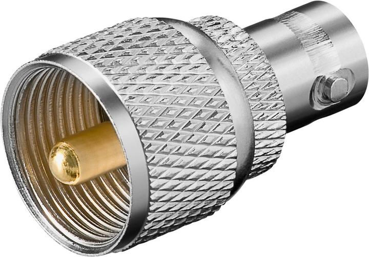Actual product image Goobay BNC connector > UHF connector
