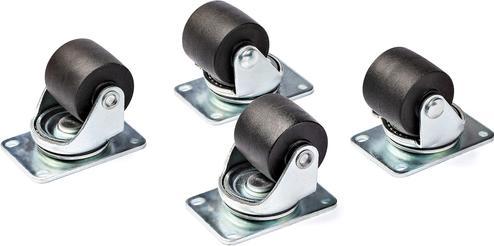 Actual product image StarTech Heavy duty casters for server cabinets - Universal M6 casters - Replacement casters ( pattern) for