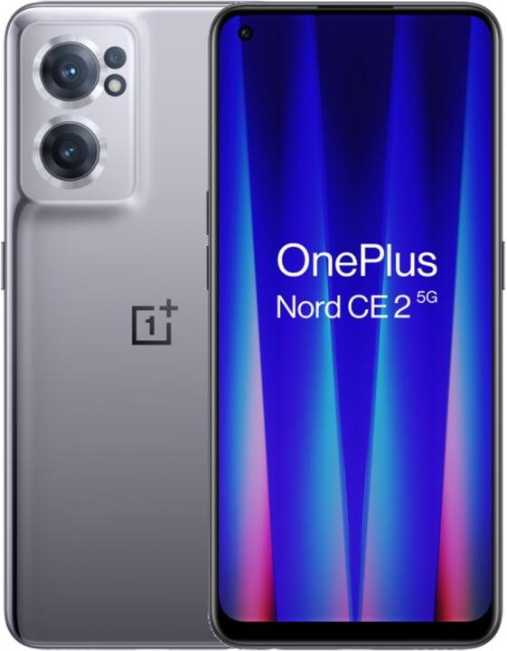 Productafbeelding OnePlus Noord CE 2 (128 GB, Grijze spiegel, 6.43", Dubbele SIM, 64 Mpx, 5G)