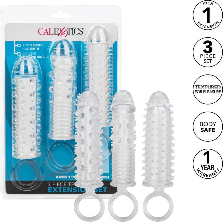 Actual product image CalExotics 3 Piece Textured Extension Set
