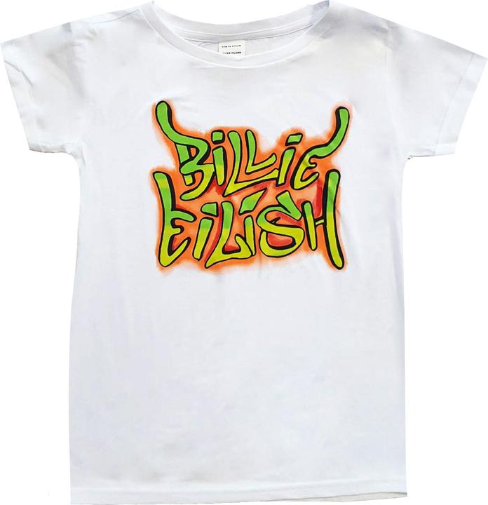Immagine prodotto Billie Eilish Maglietta Skinny Graffiti Ragazze (140)