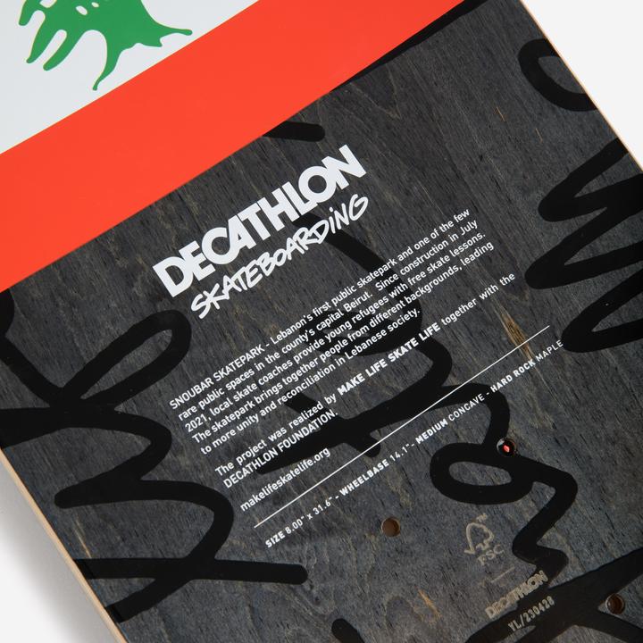 Image du produit Decathlon Skateboard Deck érable 8" - DK500 Popsicle Make Life Skate Life Lebanon