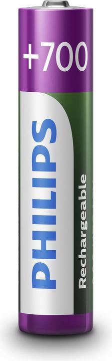 Produktbild Philips Rechargeable (4 Stk., AAA, 700 mAh)