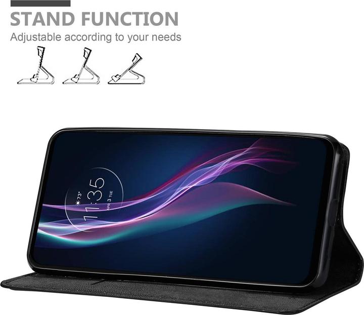 Productafbeelding Cadorabo Boek Onzichtbare Magneethoes (Motorola One Fusion+)