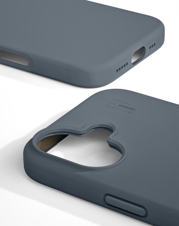 Immagine prodotto iDeal Of Sweden Designer Magsafe Cover in silicone blu notte (Apple iPhone 16 Plus)