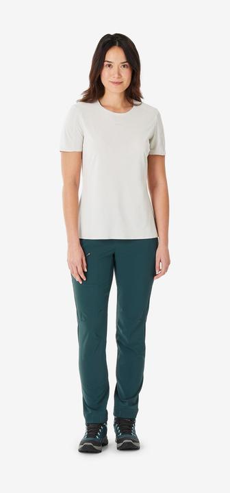 Actual product image Quechua Wanderhose Damen - MH500 grün (M/L)