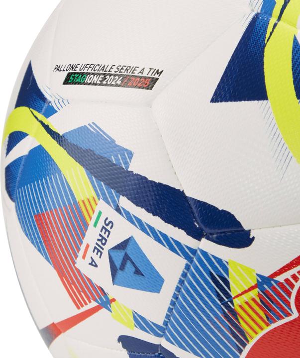 Produktbild Puma Piłka nożna Orbita Serie A Hybrid biało-niebiesko-czerwona 84299 01 5