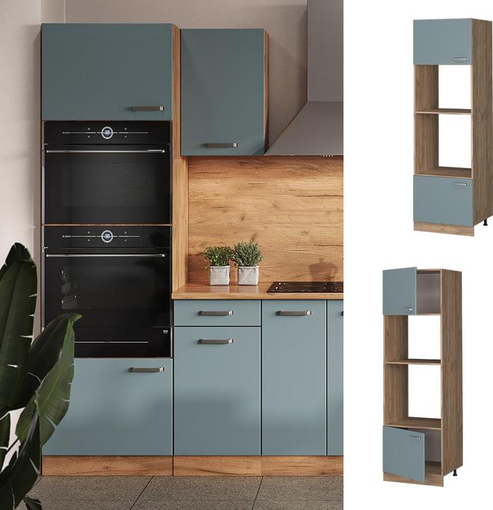 Actual product image Vicco Mikrowellenschrank R-Line (60 x 57.5 x 207 cm)