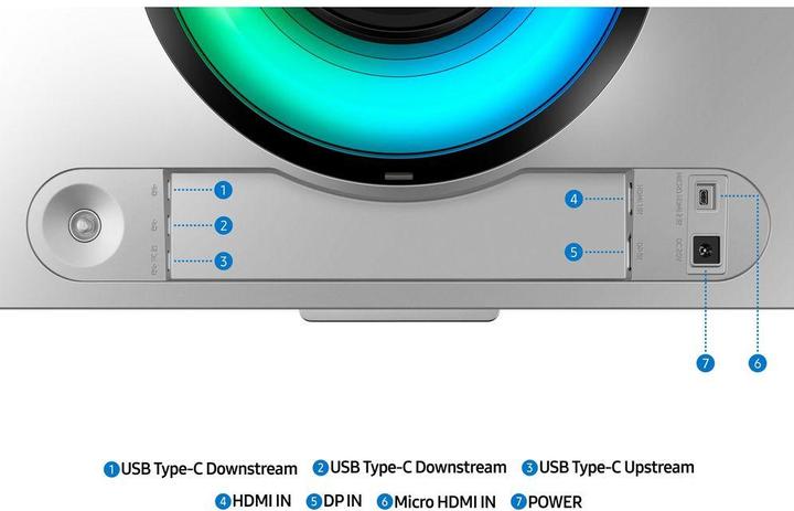 Produktbild Samsung Odyssey OLED G9 G95SD (5120 x 1440 Pixel, 49")