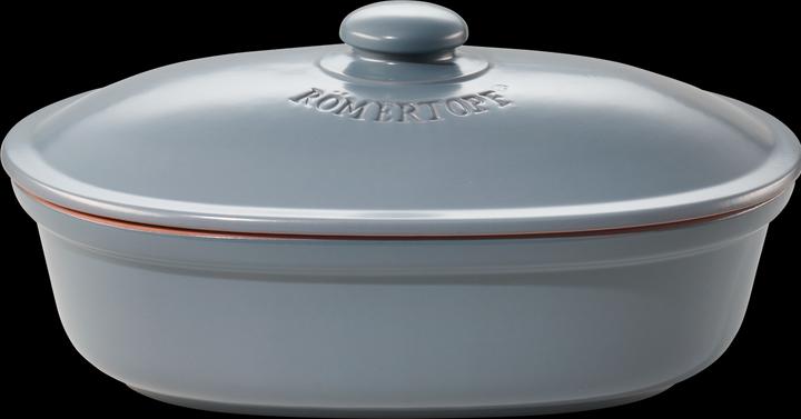 Produktbild Römertopf Brot-Frische-Topf oval Maxi grau-blau