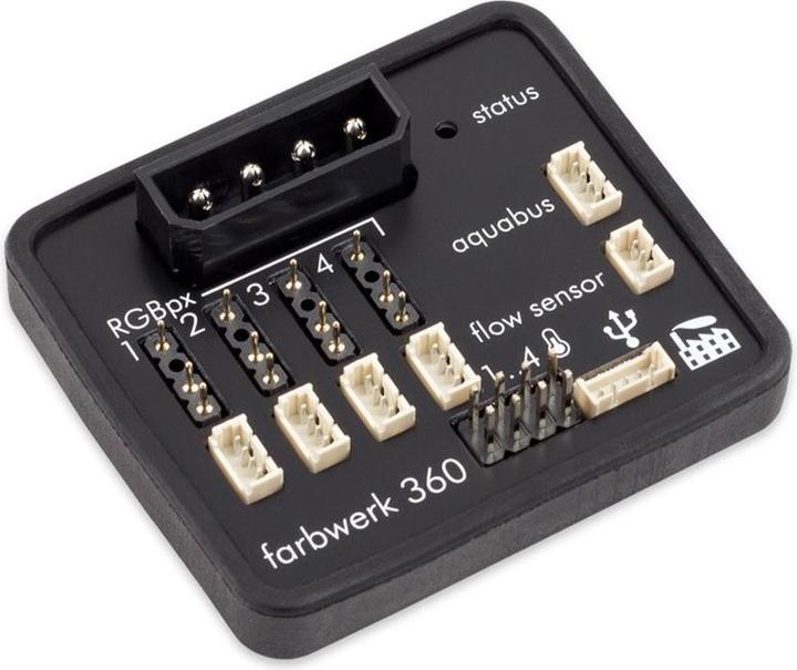 Actual product image Aqua Computer inking unit 360 RGB LED controller