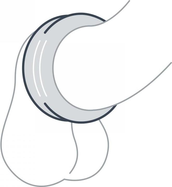 Immagine prodotto Boners Ribbed Cock Ring (2 cm)