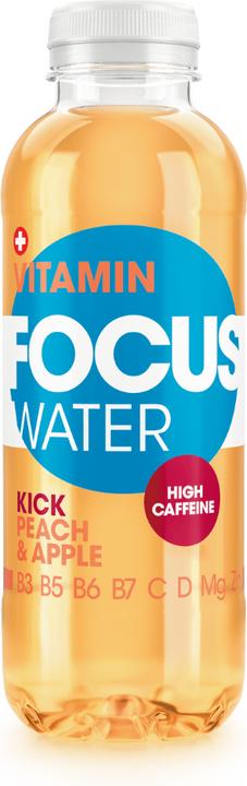 Produktbild Focuswater kick Pfirsich/Apfel (500ml) (Pfirsich, Apfel, 1 x)