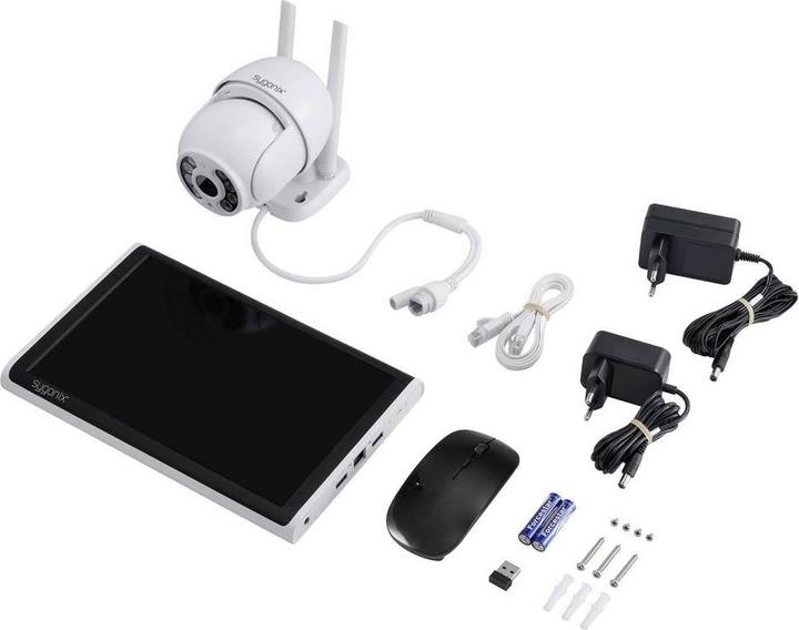 Actual product image Sygonix SY-6440258 Funk-Überwachungskamera-Set 4-Kanal mit 1 Kamera 2304 x 1296 (2304 x 1296 Pixels)