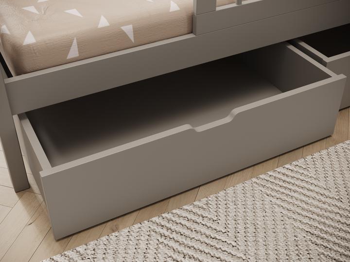Actual product image ADRK Furniture Galicja house bed with mattress (140 x 70 cm)