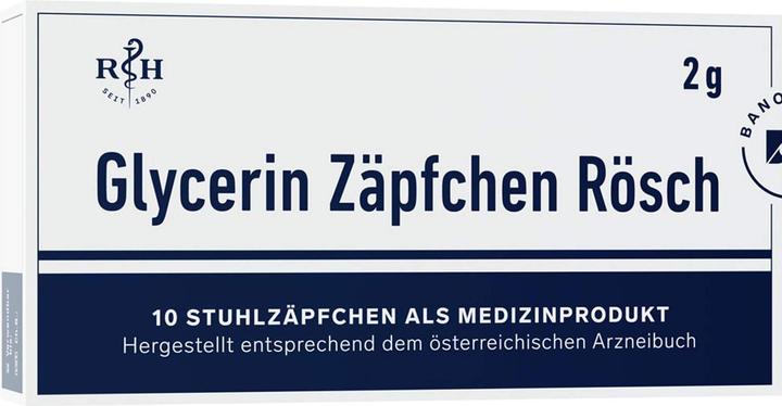 Rösch & Handel Glycerinzäpfchen 2 g 10 Stk (10 Stück)