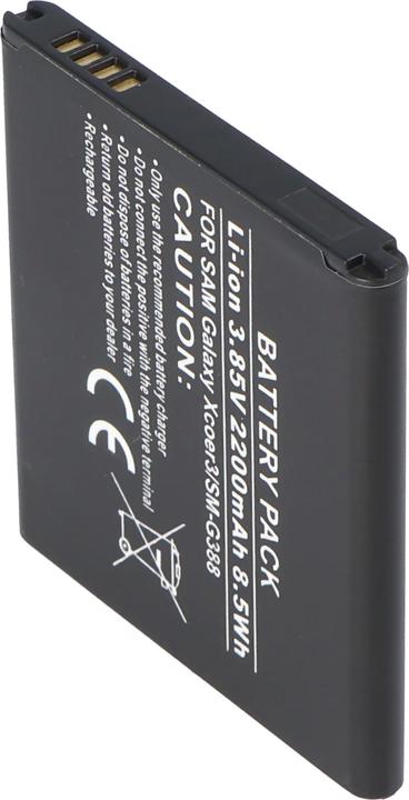 Actual product image Samsung Galaxy Xcover 3 battery, SM-G388, EB-BG388BBE
