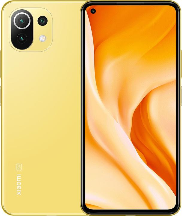 Xiaomi Mi 11 Lite 5G (128 GB, Citrus Yellow, 6.55", Dual SIM, 64 Mpx, 5G)