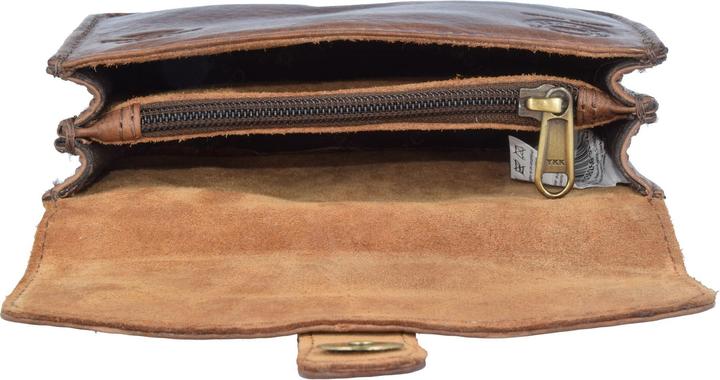 Actual product image Greenland Nature Soft & Safe belt bag RFID leather 16 cm