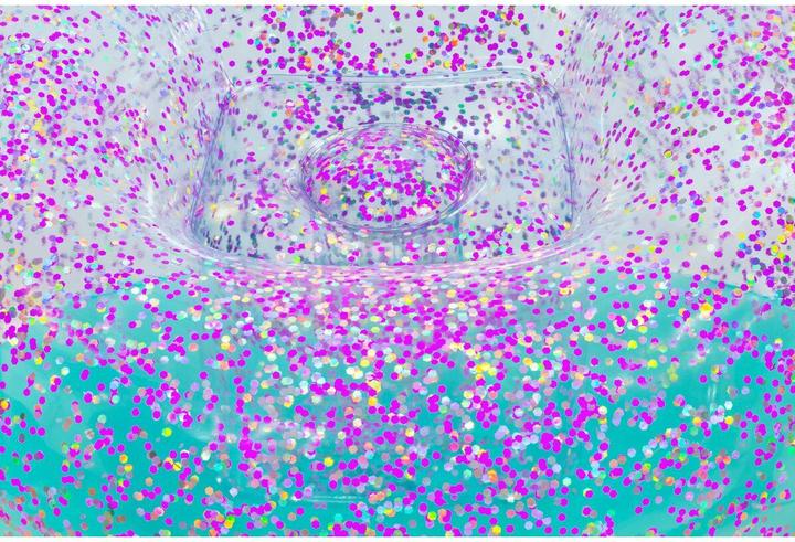 Actual product image Bestway Glitter Dream Inflate-A-Chair Kids Air Chair