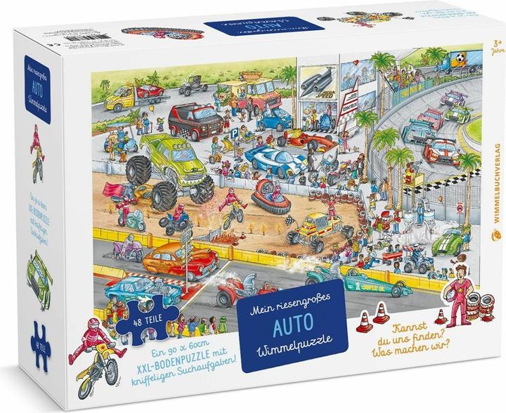 Image du produit Puzzle de voiture (48 pièces)