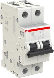 Actual product image ABB S201-B25NA Circuit breaker 25A pro M compact 1p+NA