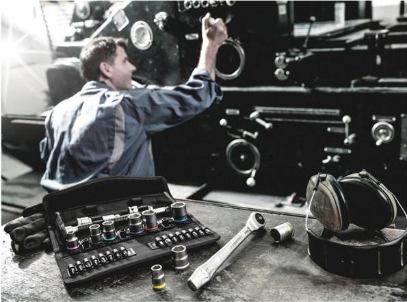 Produktbild Wera 8100 SB 10 Zyklop Metal-Knarrensatz