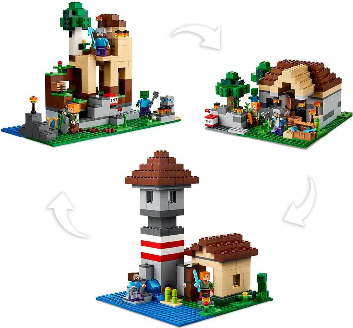 Image du produit LEGO La boîte à outils 3.0 (21161, LEGO Minecraft)