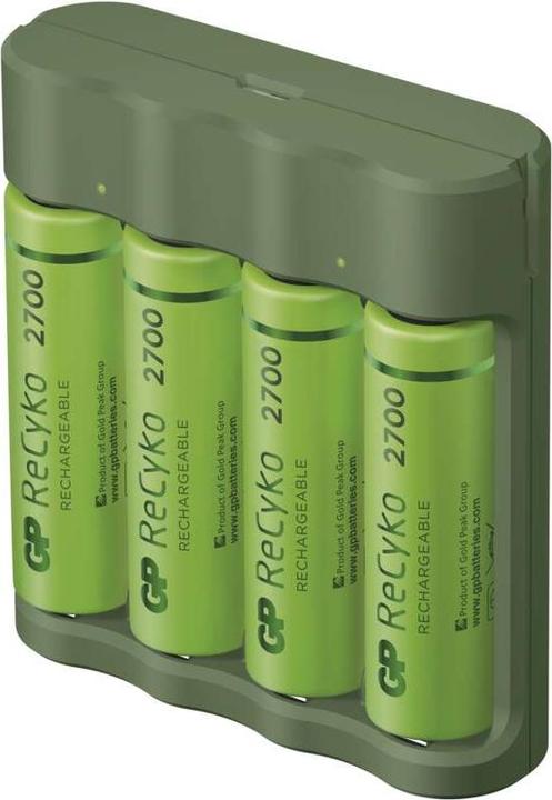 Actual product image GP Batteries Standard Series B52427U battery charger Household battery DC (5 pcs., AA, AAA, 2700 mAh, Battery + charger)