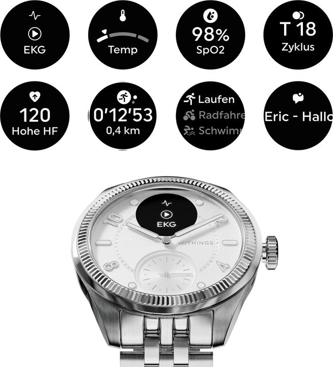 Produktbild Withings ScanWatch Nova Brilliant (39 mm)