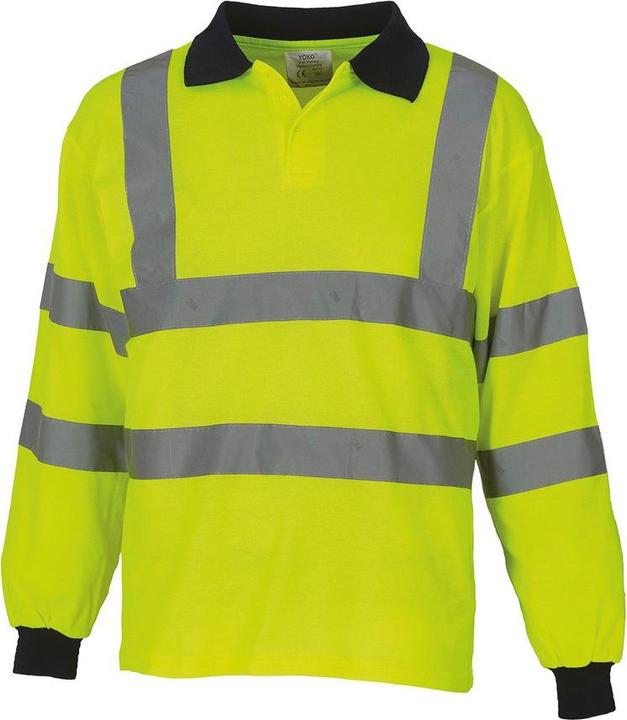 Yoko HiVis Poloshirt Langärmlig