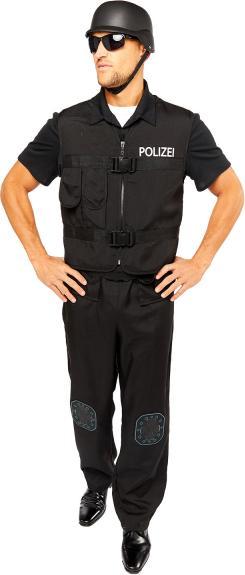 Amscan Costume adulte German Swat Cop taille L (L)