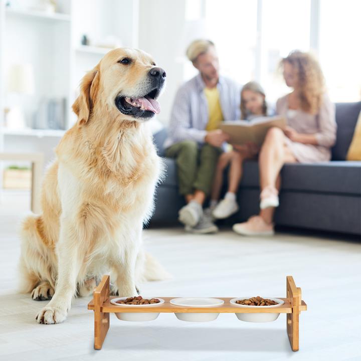 Actual product image Relaxdays Dog food station (0.20 l)