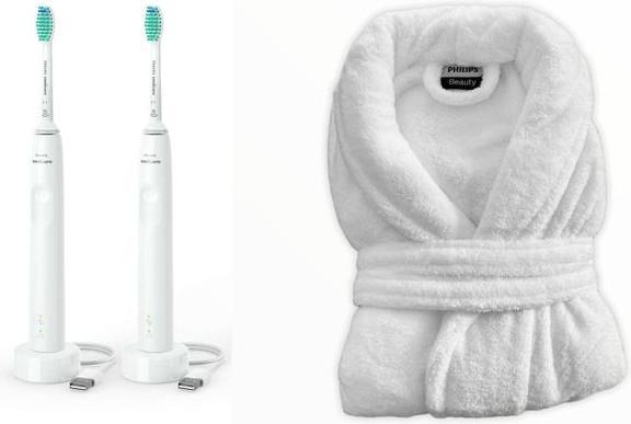 Produktbild Philips Sonicare Series 3100 Doppelpack (Schallzahnbürste)
