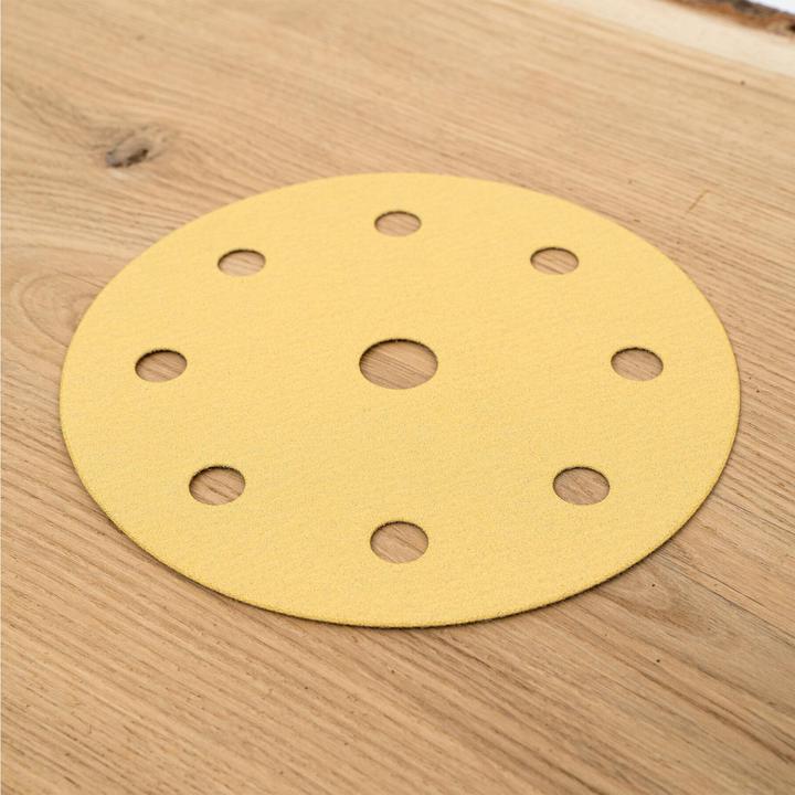 Actual product image Stier Universal grinding discs D125 / P100 / 8-hole (P100)