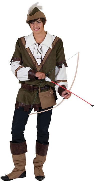 Image du produit Funny Fashion Robin des Bois, homme, 4 pièces, vert (52, 54)