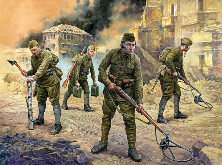 Immagine prodotto Tamiya 1:72 WWII Ingegneri sovietici