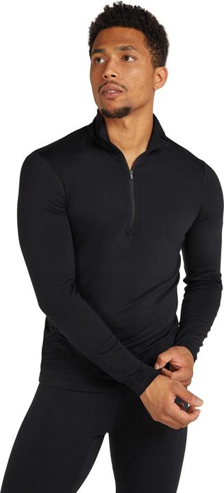 Image du produit Icebreaker Hommes Mérino Blend Core Heavyweight LS Half Zip (L)