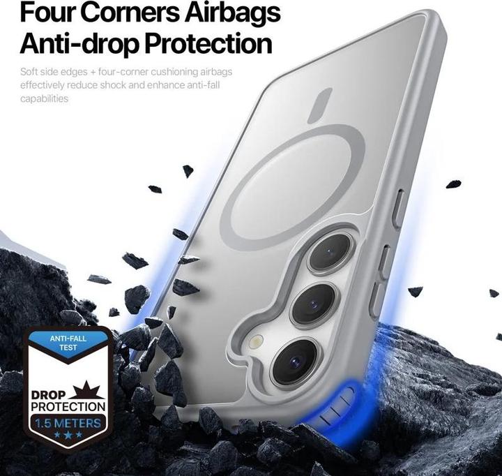 Immagine prodotto Samsung Galaxy S25 Plus - Ducis Yind Series mit Magsafe in grau (Samsung Galaxy S25+)