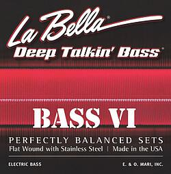 La Bella 767-6N Bass VI nick. rw 026/095 (Bass)