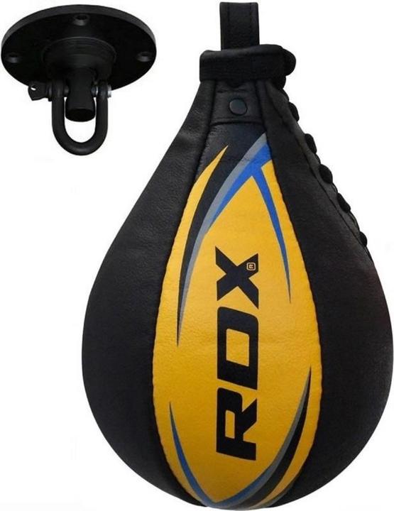Rdx Palla di velocità in pelle gialla (0.65 kg)